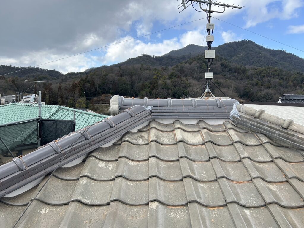 呉市　雨漏り　屋根工事